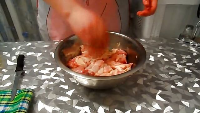 GVK : Курица с чесноком, картофелем и брокколи в духовке,курица в духовке,готовим курицу смотреть онлайн