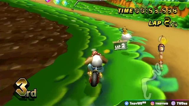 Completely RANDOM Items For Every Position In Mario Kart Wii смотреть онлайн