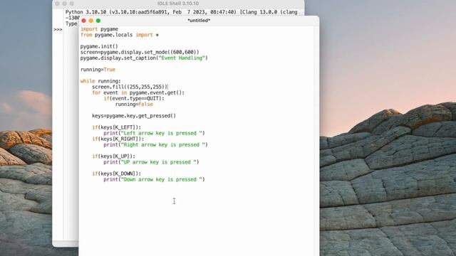 02-Event handing and Text rendering|Pygame Event Handling|Pygame Text Rendering смотреть онлайн