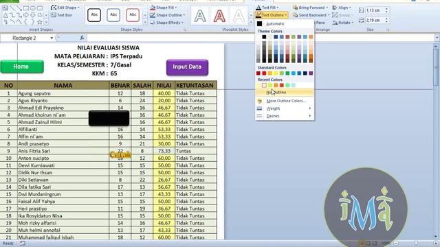 membuat menu cetak excel 2010 смотреть онлайн