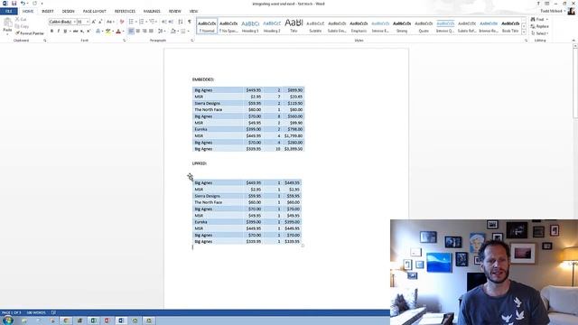 Integrate Word and Excel смотреть онлайн
