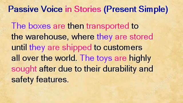 Tenses Through Stories (Present Simple Tenses) - Passive Voice смотреть онлайн
