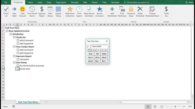 Task Tree View Demo смотреть онлайн
