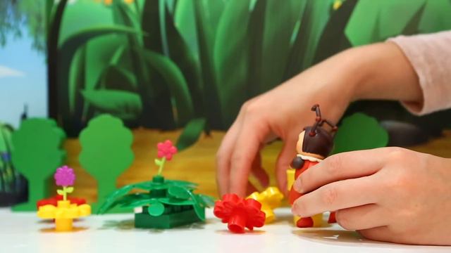 Раскраска 🌈 "Цветы" 🌼 Учимся с Лунтиком 🌻 Новая серия смотреть онлайн