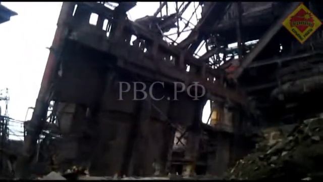 РВС Ч.334 Стенка Литейного двора Доменная печь №3 НТМК Н.Тагил 2011.10.20 смотреть онлайн