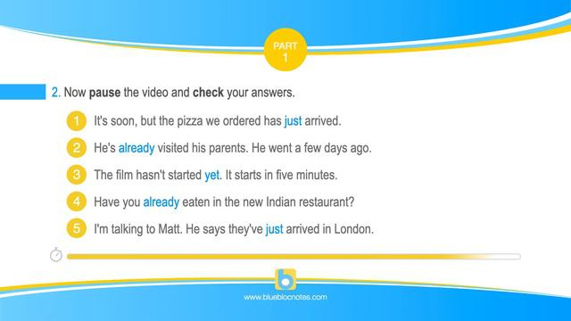 Grammar Activities: 'Already', 'Just' And 'Yet' (Gap Filling) смотреть онлайн