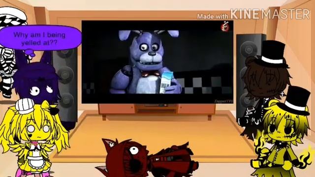 FNAF 1 + puppet reacts to some more fnaf animations (part 2) смотреть онлайн