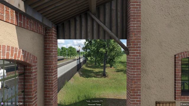 Transport Fever 2 - Сибирия. Поездка на грузовом паровозе "Эм" по маршруту "Соловьёво - Тверь" смотреть онлайн