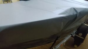 Транспортировочный тент на лодку ГИРГИС 390 наш сайт tentnalodku.ru #boatcover