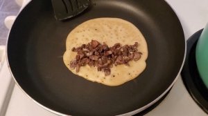 Пирожки из нутовой муки, на сковородке,  без глютена