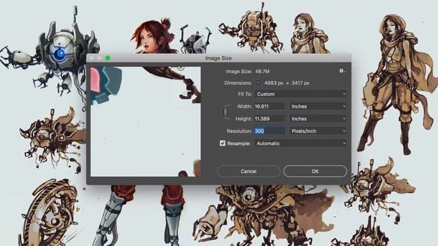 What canvas size/resolution should you paint at? -Beginner artist tips смотреть онлайн