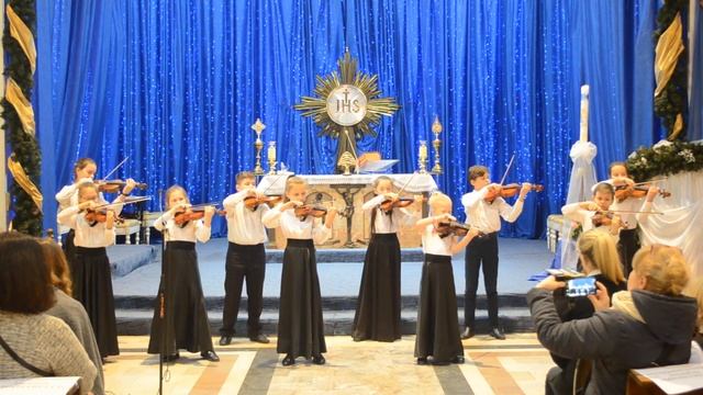 "Ave Maria" G.Caccini - "Струны души", "Красный костёл", г.Минск, 20.12.2019, худ.рук.Жуковская Т.М смотреть онлайн