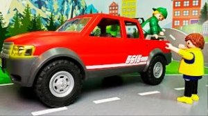 Мультик с игрушками - Мечта стать полицейским!.mp4