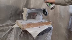 Restoration of an old sewing machine. Реставрация старой швейной машинки.