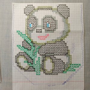 1часть мастер-класса следочков "Панда ? Кики и Катя" 43 размер.