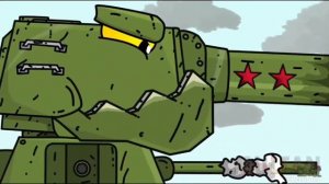 советский много-пушечный кв-44.реакция на multan-мультики про танки