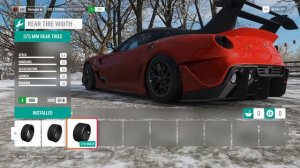 Forza Horizon 4 - Ferrari 599XX Evo Top Speed Tune Guide 500+ KM/H