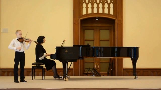 Н. Бакланова "Этюд-стаккато"- исполняет Максимов Михаил смотреть онлайн