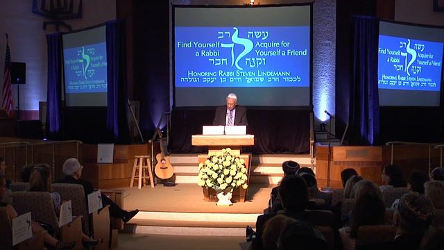 Temple Beth Sholom Evening of Tribute: Rabbi Steven Lindemann Part 1 смотреть онлайн