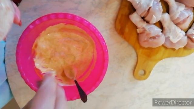 Куриные голени в сметанной заливке смотреть онлайн
