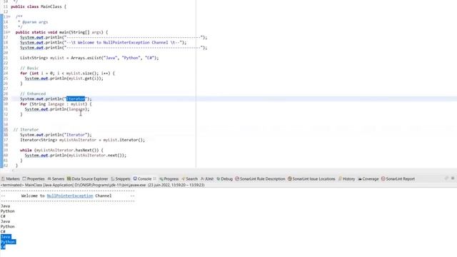 How to Iterate Over a List in Java ? смотреть онлайн