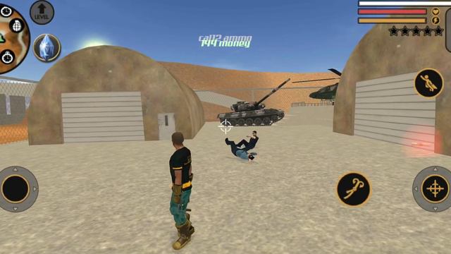 Vegas Crime Simulator (Vegas Hero Fight on Army Camp) Drew the Policeman - Android Gameplay HD смотреть онлайн