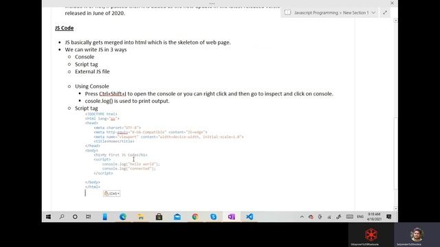 Introduction to Java Script for Beginners смотреть онлайн