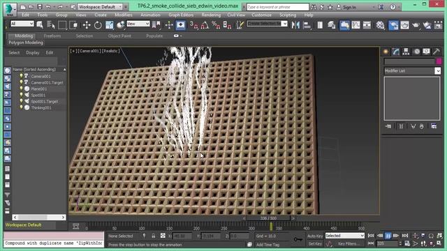 thinkingParticles Subscription Drop 2 Smoke Sieve смотреть онлайн