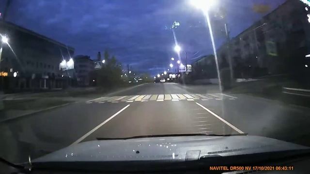 Едем по городу Улан-Удэ. Селенгинский мост - посёлок Горький. 17 октября 2021. смотреть онлайн