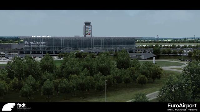Fsdreamteam EuroAirport Basel Mulhouse Freiburg LFSB for Prepar3D V4 Trailer in 4K смотреть онлайн