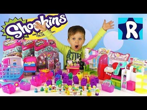 ★ SHOPKINS Большая Коллекция ШОПКИНС 3 сезон Обзор и Распаковка Шопкинс Shopkins Big Collection