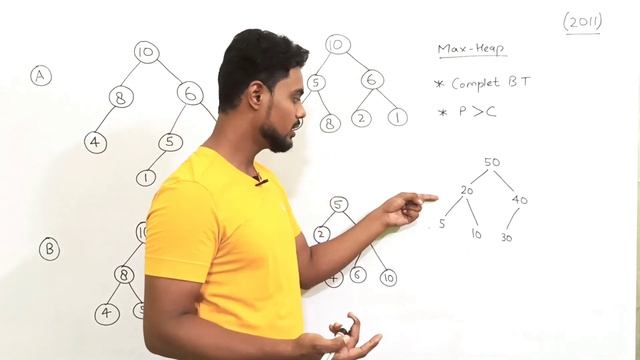 Max Heap in Data Structure with Examples | Complete Binary Tree | GATE | DSA смотреть онлайн