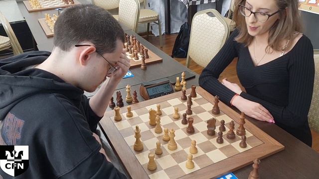 D. Grigorchuk (0) Vs I. Alekseeva (0). Chess Fight Night. CFN. Rapid