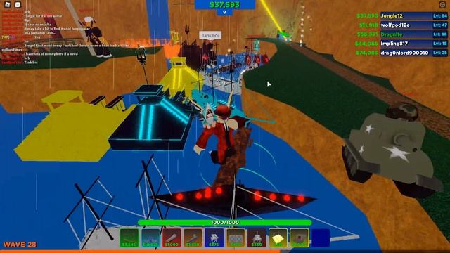 Water Towers ONLY in Survival! | Cube Defense Roblox смотреть онлайн