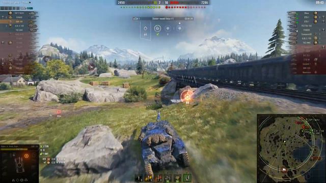 Panhard EBR 105 - 6 ФРАГОВ - 8,8К ДАМАГА World of Tanks смотреть онлайн