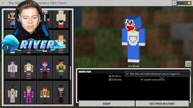 ANIME Skin Pack For 1.17! | Male Edition (Minecraft Bedrock) смотреть онлайн