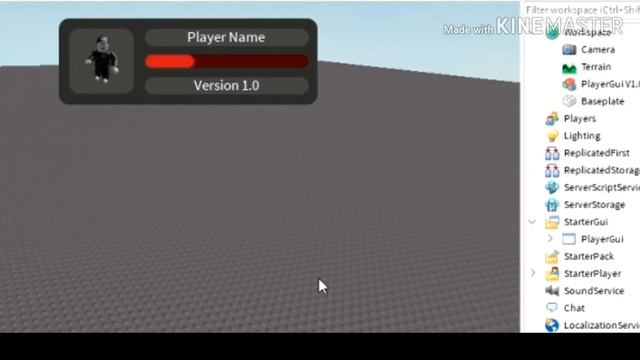 How to Make Player Gui | Roblox Studio Tutorial смотреть онлайн