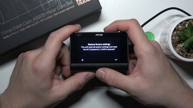 How To Factory Reset 70mai DashCam A800S?