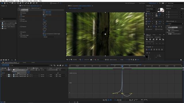 Zoom Transition Under 2 MINUTES! | After Effects Tutorial | Smooth Blur Zoom-In Transition смотреть онлайн