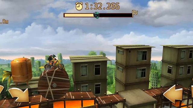 Trials Frontier - испытание "заезд на шаре" смотреть онлайн