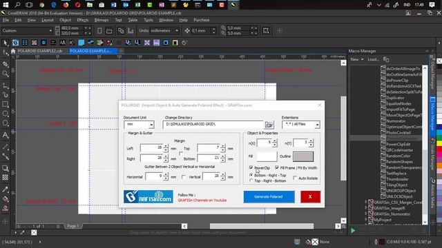 PolaroidGrid Efek di CorelDraw Otomatis Beserta Fotonya смотреть онлайн