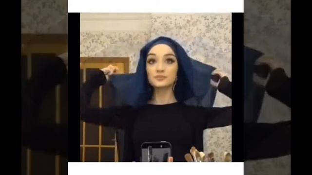 Как красиво надеть платок смотреть онлайн