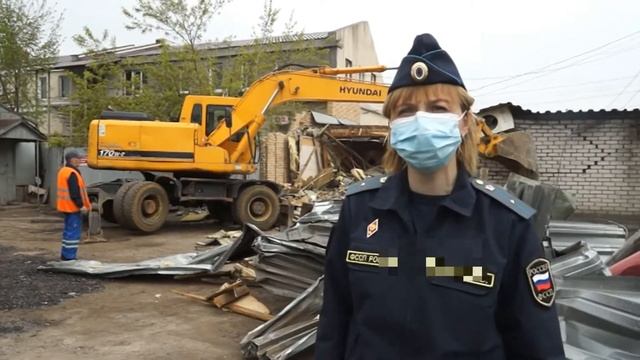 Исполнительные действия по освобождению земельного участка от размещенных на нем объектов смотреть онлайн