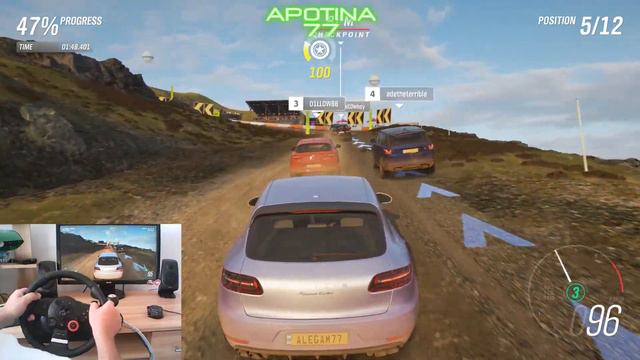 Forza Horizon 4 Porsche with Logitech Driving Force GT смотреть онлайн