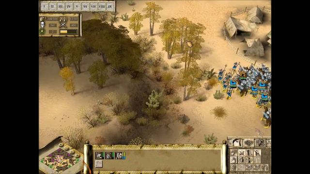Praetorians gameplay - Skrimish - Sacred Land (part2) смотреть онлайн