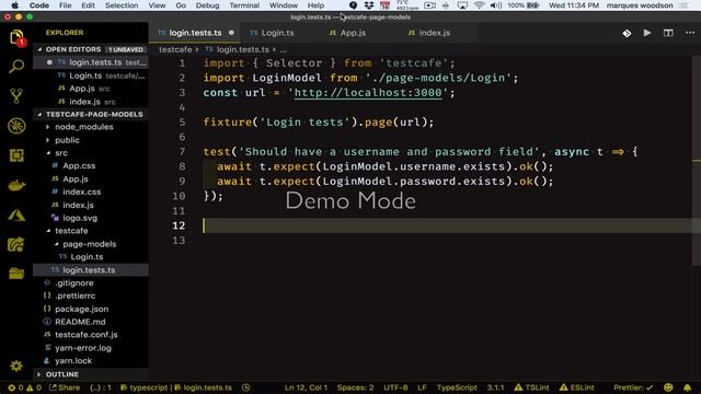 Using Page Model Objects with TestCafe смотреть онлайн