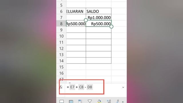 CARA MEMBUAT LAPORAN KEUANGAN ATAU BUKU KAS BULANAN DI EXCEL HP ANDROID смотреть онлайн