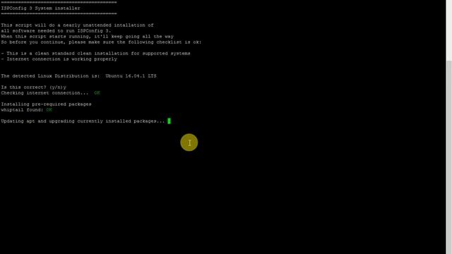 ISPConfig 3.1 Automated installation on Debian and Ubuntu | ISPConfig | Hosting Panel смотреть онлайн