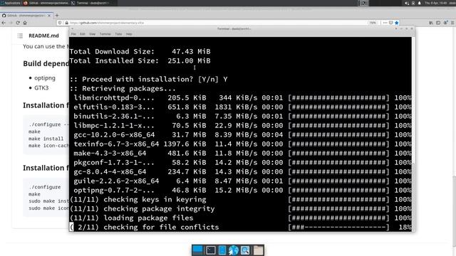 Turning Arch Linux into Xubuntu смотреть онлайн