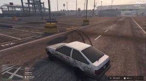 ДРИФТ НА АЕ 86 ТЫ НЕ СМОЖЕШЬ ЭТОГО ПОВТОРИТЬ СДЕЛАЛ 360 В ОЧЕНЬ УЗКОМ ПРОЕМЕ / ДЭЧИ ГТА 5